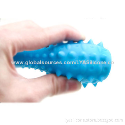 Silicone Pet Vinyl/Dog Teeth Toy, Soft, Durable Creative Design